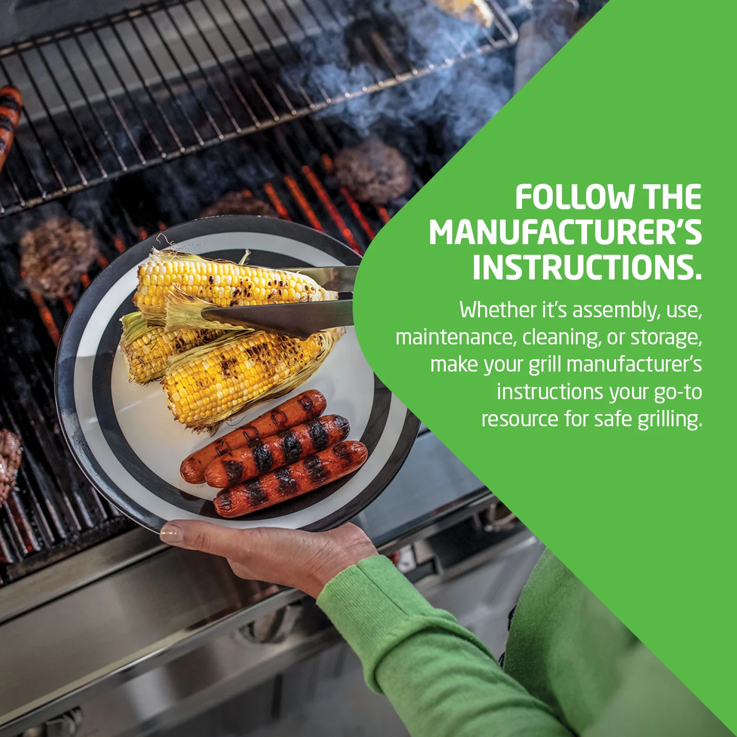 Grilling safety tip from Propane.com