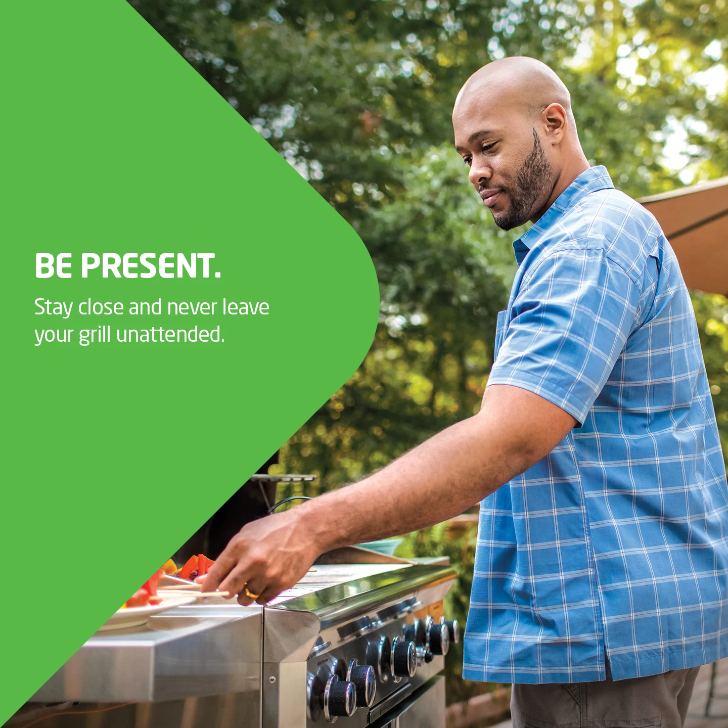 Grilling safety tip from Propane.com